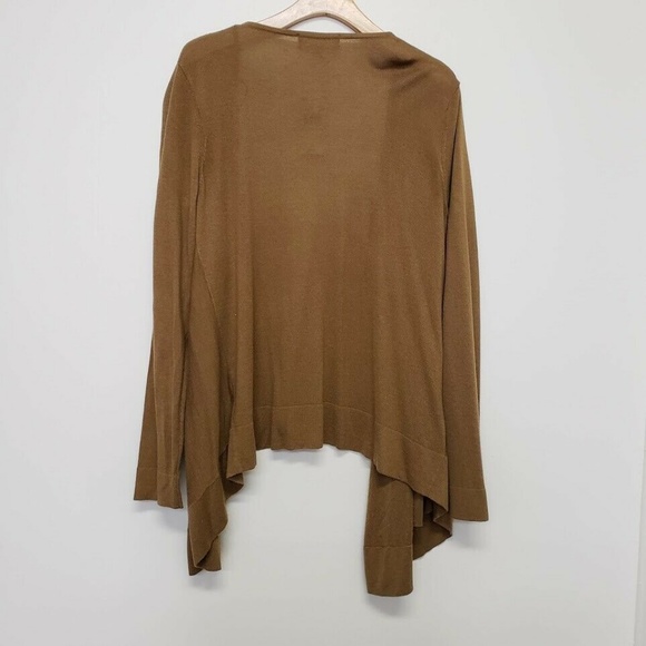 Michael Kors Brown Front Pockets Cardigan - XL - Picture 2 of 3